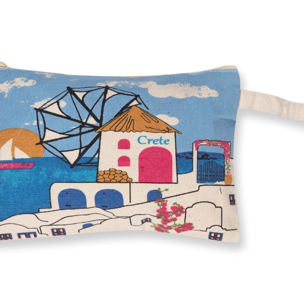 Πορτοφόλι καραβόπανο (30cm x 20cm) canvas 27 creta SilkFashion