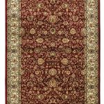 ΧΑΛΙ PERSIA 1533 BURGUNDY ΜΕ ΚΡΟΣΣΙ - SET067(2x140,1x200)  NewPlan