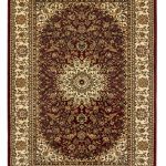 ΧΑΛΙ PERSIA 1019 BURGUNDY ΜΕ ΚΡΟΣΣΙ - 080X150  NewPlan