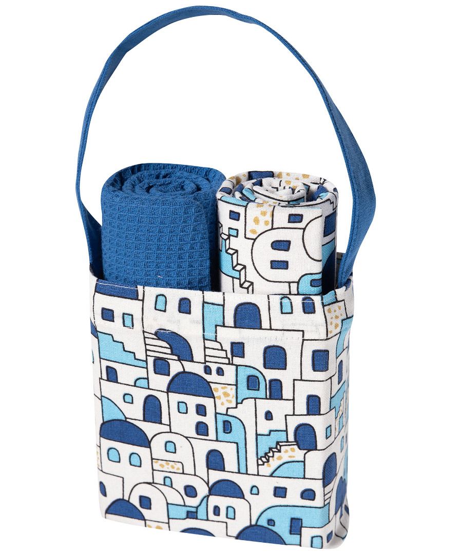 bs81703-1 Σετ 2 τεμαχίων σε τσαντάκι (40cm x 65cm) BS81703 SilkFashion - Image 1