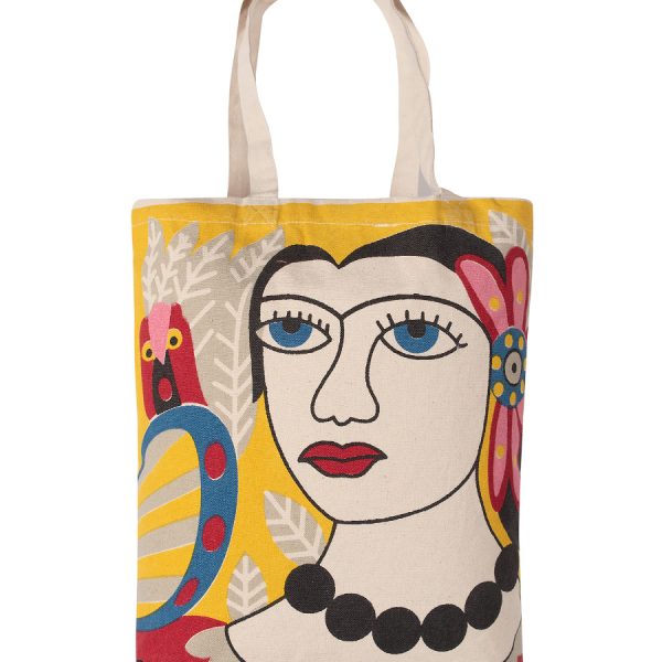 Τσάντα καραβόπανο (40cm x 40cm x 10cm) canvas 8 GREECE SilkFashion