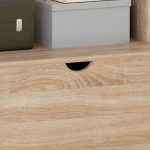 ΕΠΙΠΛΟ ΕΙΣΟΔΟΥ KAYLOR HM2474.01 ΜΕ ΚΡΕΜΑΣΤΡΕΣ&ΑΠΟΘ.ΧΩΡΟ- MDF ΣΕ ΣΟΝΑΜΑ 65x34x180Υεκ - Image 6