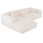 ΚΑΝΑΠΕΣ ΓΩΝΙΑ (ΑΡΙΣΤΕΡΗ) BRICKEN HM3275.02L ΛΕΥΚΟ ΥΦΑΣΜΑ 110-282x98-160x72Υεκ. - Image 6