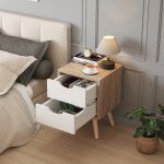 ΚΟΜΟΔΙΝΟ DINKL HM2472.04 ΜΕΛΑΜΙΝΗ- 2 ΣΥΡΤΑΡΙΑ ΣΟΝΑΜΑ-ΛΕΥΚΟ 29,7x29,7x45Υεκ - Image 5