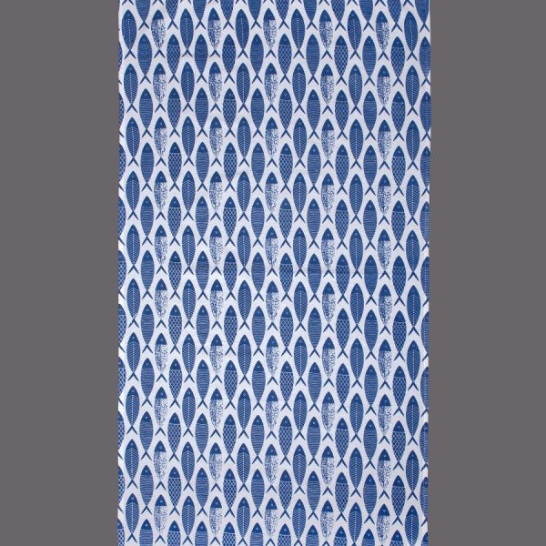 Pestemal nkp539 (90cm x 180cm) μπλέ ροαγιάλ SilkFashion