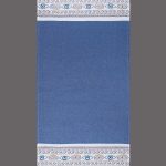 Pestemal nkp554 (90cm x 180cm) μπλέ ροαγιάλ SilkFashion