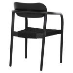ΠΟΛΥΘΡΟΝΑ OSLO HM9636.12 ΞΥΛΟ TEAK ΜΑΥΡΟ & ΣΧΟΙΝΙ--B’ΔΙΑΛΟΓΗΣ 55x54x80Yεκ. - Image 5