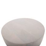 ΣΚΑΜΠΟ ΣΤΡΟΓΓΥΛΟ COIL HM9703 ΜΑΣΙΦ MANGO ΣΕ ΛΕΥΚΟ ΧΡΩΜΑ Φ35x51Υ εκ. - Image 6