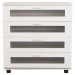ΣΥΡΤΑΡΙΕΡΑ ΜΕΛΑΜΙΝΗΣ THORGAN HM9880.03 4 ΣΥΡΤΑΡΙΑ-ΛΕΥΚΟ ΧΡΩΜΑ 80Χ40Χ83Υεκ - Image 4