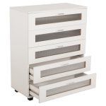 ΣΥΡΤΑΡΙΕΡΑ ΜΕΛΑΜΙΝΗΣ THORGAN HM9881.03 5 ΣΥΡΤΑΡΙΑ-ΛΕΥΚΟ ΧΡΩΜΑ 80Χ40Χ100Υεκ - Image 3