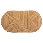 ΤΡΑΠΕΖΙ ΣΑΛΟΝΙΟΥ GATSBY ΟΒΑΛ TOP HM9870 RATTAN ΧΡΩΜΑ ΦΥΣΙΚΟ 110x59x39Υεκ. - Image 6