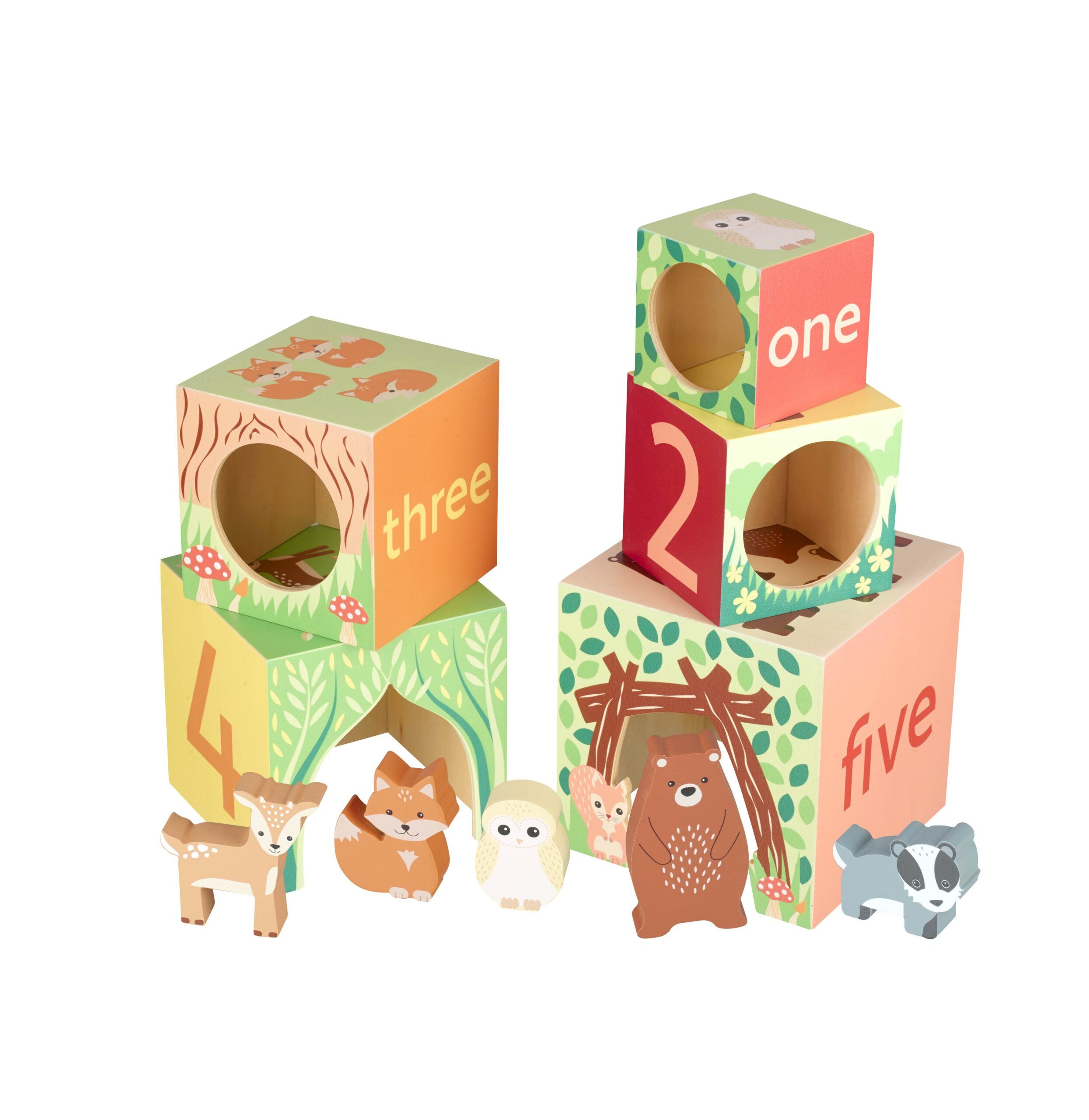 woodland-orange-tree-toys-scaled Κύβοι Στοίβαξης Woodland Orange Tree Toys - Image 1