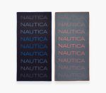 Πετσέτα Θαλάσσης 80×160 Nautica Nau Spread Grey Microfiber - Image 2