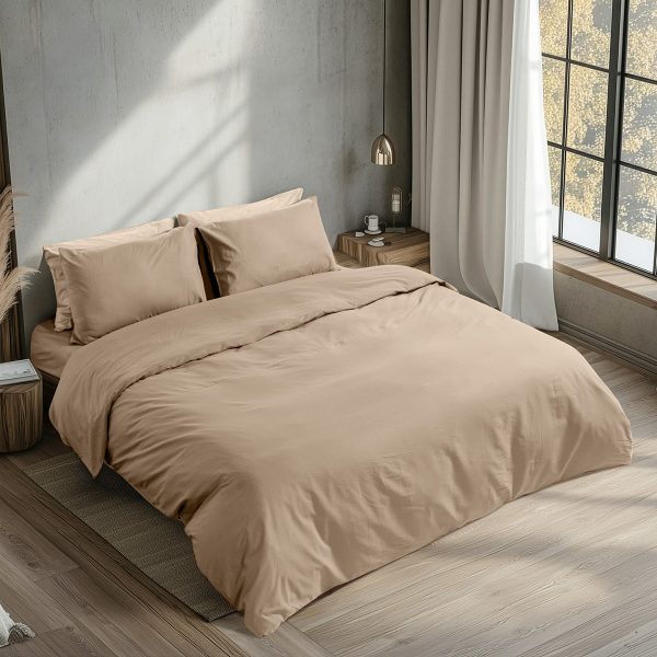 Beauty Home Πάπλωμα υπέρδιπλο Prime Αrt 1230 220x240 Μπεζ