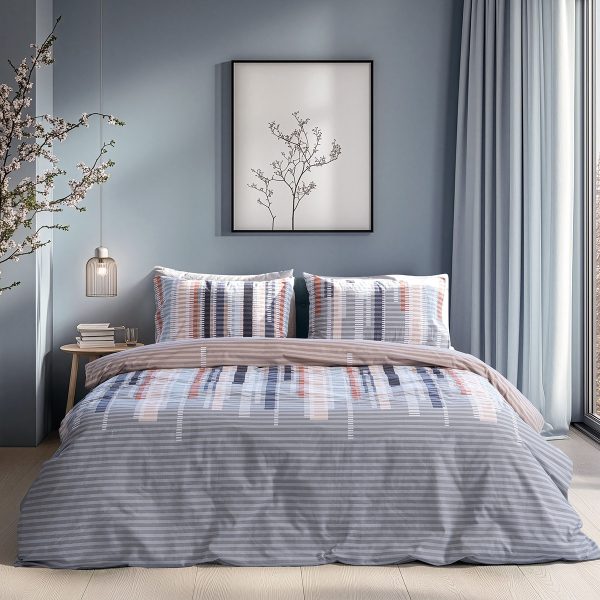 Beauty Home Σετ Πάπλωμα μονό Moments Αrt 12572 160x230 Μπεζ,Γκρι