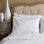 Ζεύγος Μαξιλαροθήκες 50x70 Cosmin Stripe White