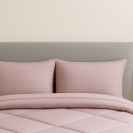Ζεύγος Μαξιλαροθήκες 50x70 Cosmin Stripe Pink