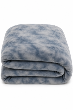 Κουβέρτα Ημίδιπλη Βελουτέ 160x220 Cosmin Velvet Blue