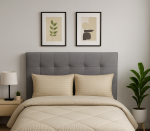 Ζεύγος Μαξιλαροθήκες 50x70 Cosmin Stripe Beige - Image 2