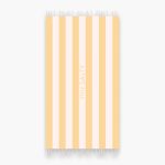 Πετσέτα Θαλάσσης-Παρεό 90×170 Nef Nef Smooth Yellow