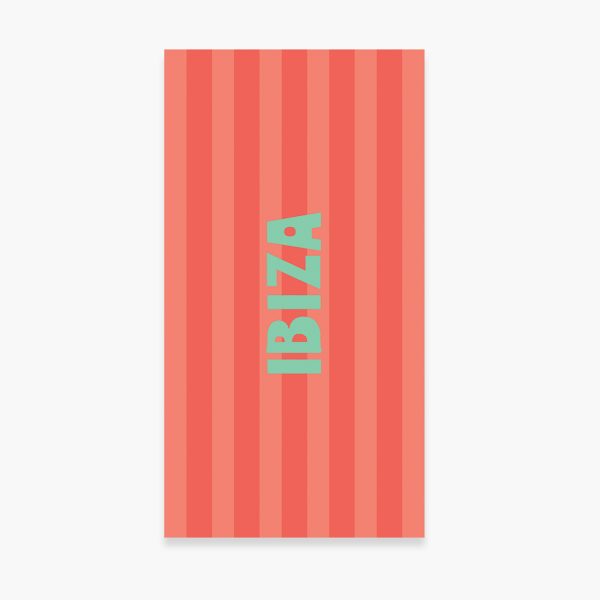 Πετσέτα Θαλάσσης 80×160 Nef Nef Ibiza Coral