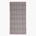 Πετσέτα Θαλάσσης 80×160 Nef Nef Kenya Beige-Black MicroFiber