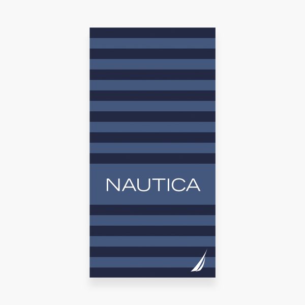 Πετσέτα Θαλάσσης 80×160 Nautica Nau Trust Blue