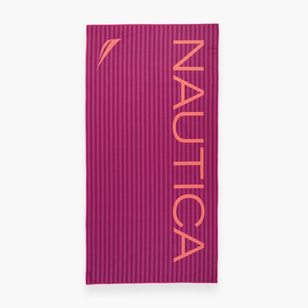 Πετσέτα Θαλάσσης 80×160 Nautica Nau Positive Mauve Microfiber