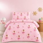 Παιδικό Κουβερλί Μονό Σετ Fairytale Girls Astron Italy 160x220
