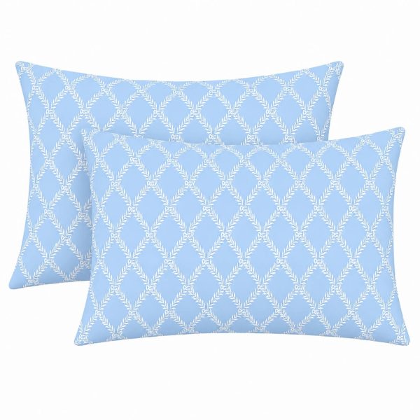 Μαξιλαροθήκες 2 τεμ (52x72) Lucia Blue Astron Italy