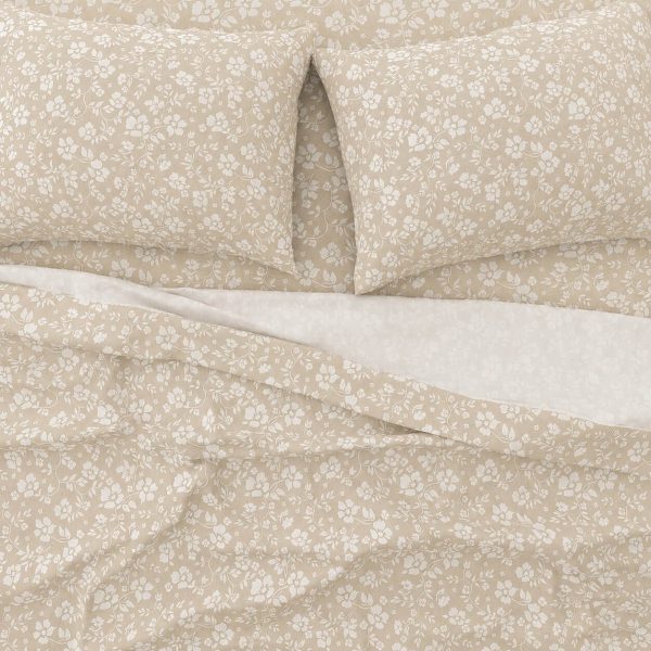 Σετ Σεντόνια Μονά 2Χ(1.75Χ2,60)+1Χ(52Χ72) Emily Beige Astron Italy