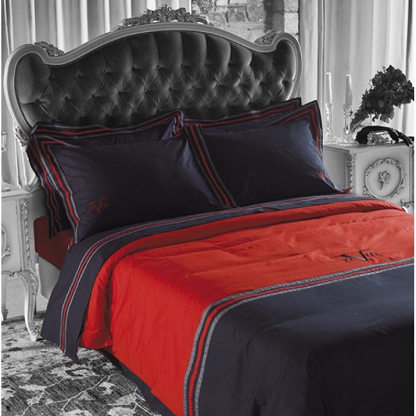 Σετ Σεντόνια Υπέρδιπλα 230x250 Gramma Rosso Versace 19v69