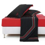 Σετ Σεντόνια Υπέρδιπλα 230x250 Gramma Rosso Versace 19v69 - Image 2