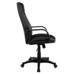 ΚΑΡΕΚΛΑ ΓΡΑΦΕΙΟΥ GAMING SIVIR HM1001.01 ΜΕ  ΜΑΥΡΟ PU 59x 60x115 εκ. - Image 3