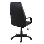 ΚΑΡΕΚΛΑ ΓΡΑΦΕΙΟΥ GAMING SIVIR HM1001.01 ΜΕ  ΜΑΥΡΟ PU 59x 60x115 εκ. - Image 4