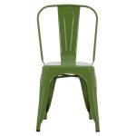 ΚΑΡΕΚΛΑ ΜΕΤΑΛΛΙΚΗ MELITA ΣΕ LIGHT OLIVE GREEN 43x50x82Y εκ. HM8641.13 - Image 3
