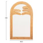 ΚΑΘΡΕΠΤΗΣ ΤΟΙΧΟΥ REFLECT HM4367 ΦΥΣΙΚΟ RATTAN 60x4,5x100Υεκ. - Image 2