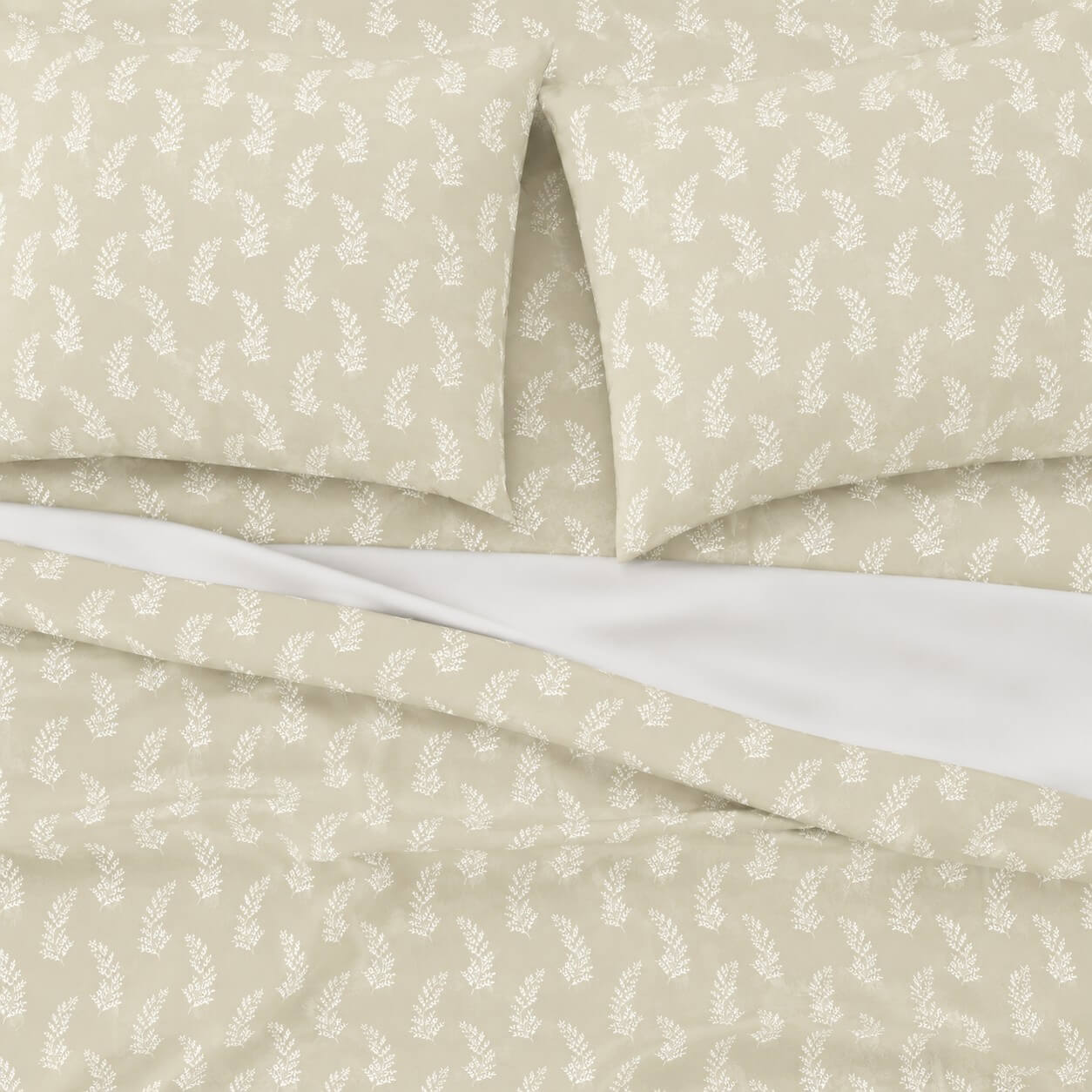 vivian-2-beige Σετ Σεντόνια Μονά 2Χ(1.75Χ2,60)+1Χ(52Χ72) Vivian Beige Astron Italy - Image 1