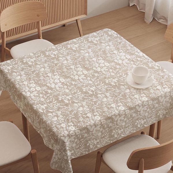 Τραπεζοκαρέ 140x140 Cotone | Rosana Μπεζ