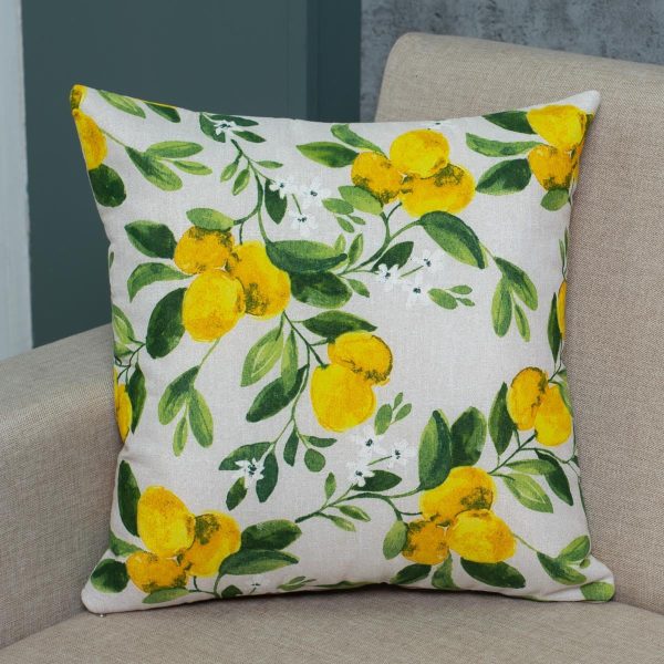 Διακοσμητική Μαξιλαροθήκη 45x45 Cotone | Lemons