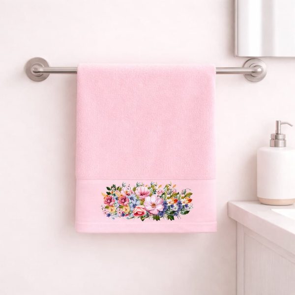 Πετσέτα Προσώπου 50×90 Rosie Dusty Rose Astron Italy