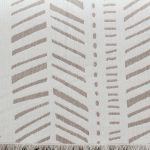 Ριχτάρι Τεταθέσιου 180x340 Cotone | Rudy Cappuccino - Image 2
