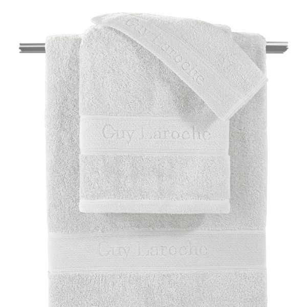 Σετ Πετσέτες 3 Τεμαχίων Guy Laroche Touch White
