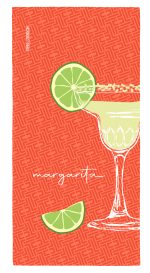 Πετσέτα Θαλάσσης 80×160 Feel And Touch  Printed Margarita