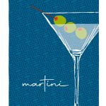Πετσέτα Θαλάσσης 80×160 Feel And Touch  Printed Martini