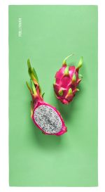 Πετσέτα Θαλάσσης 80×160 Feel And Touch  Printed Fruit No 5 Dragon Fruit