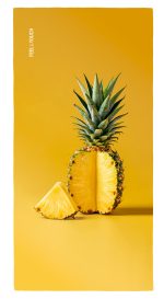 Πετσέτα Θαλάσσης 80×160 Feel And Touch  Printed Fruit No 6 Pineapple