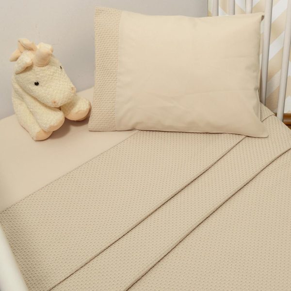 Κουβέρτα Καλοκαιρινή Πικέ 100x140 100% Βαμβάκι Des. 454 Oliver Baby