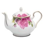 Beauty Home Σετ τσαγιού πορσελάνης 13τμχ Eternal Art 7711 Σχέδιο λουλούδι - Image 2