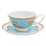 Beauty Home Σετ τσαγιού πορσελάνης 13τμχ Eternal Art 7713 Γαλάζιο - Image 3